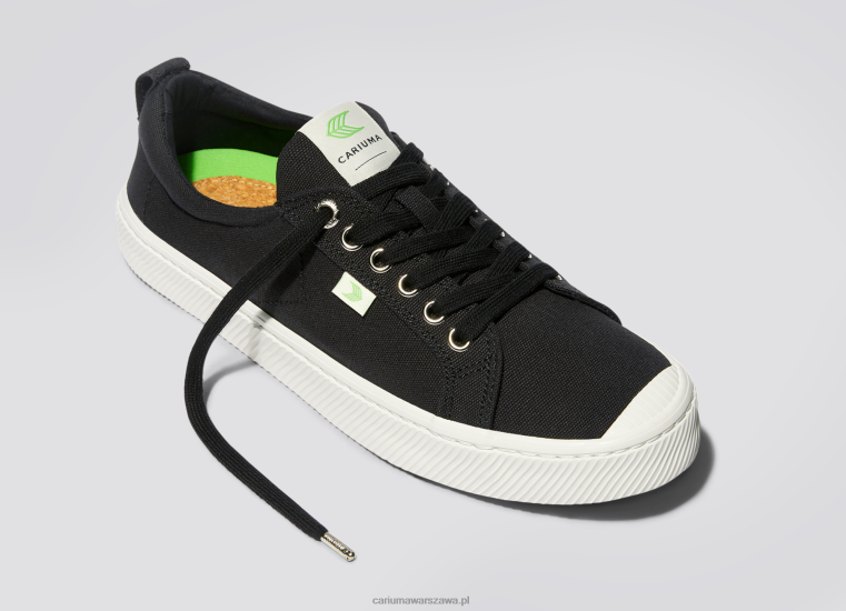kobiety 4T2DJ238 czarne płótno Cariuma
