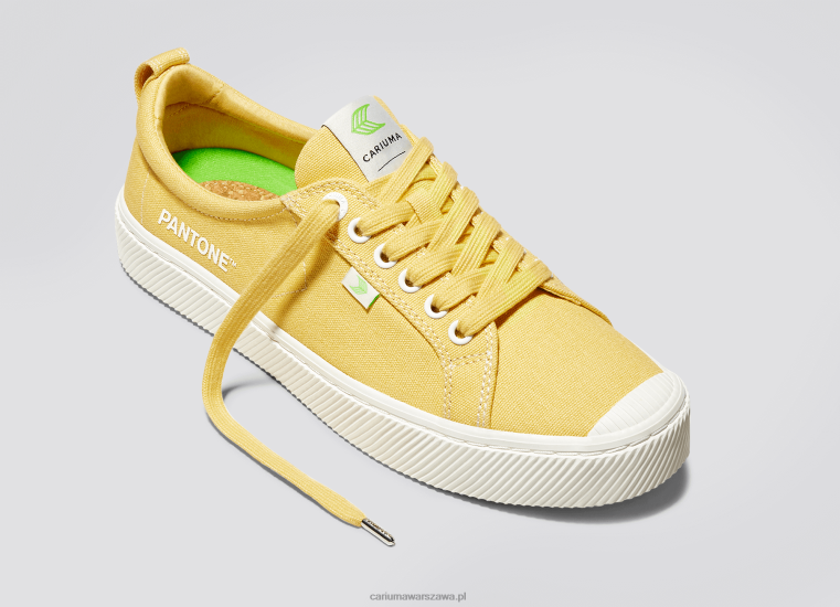 kobiety 4T2DJ268 płótno z jedwabiu kukurydzianego pantone Cariuma