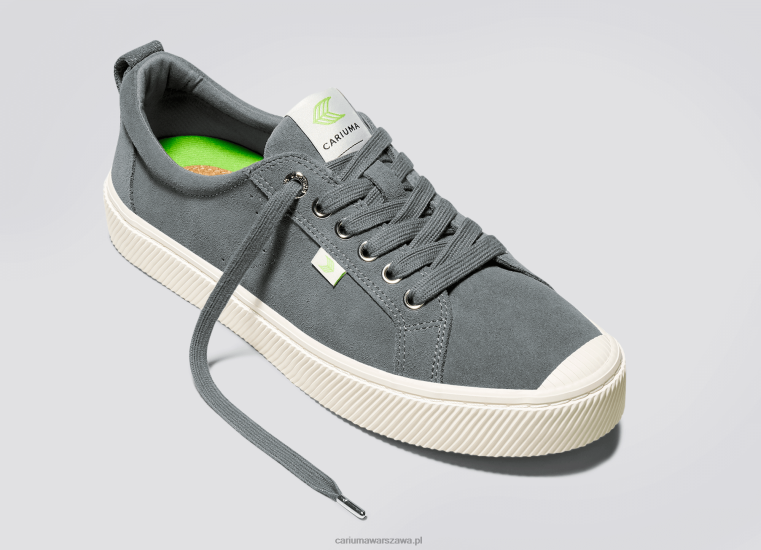 kobiety 4T2DJ270 zamsz w kolorze antracytowym Cariuma