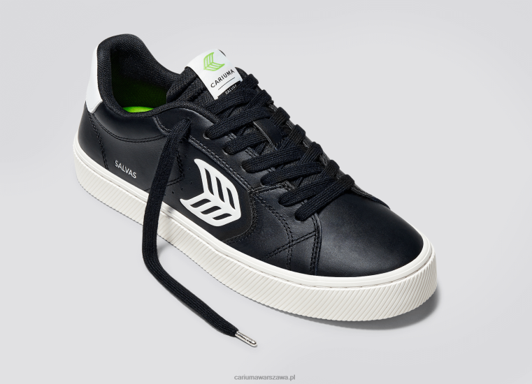kobiety 4T2DJ315 czarna skóra lwg/złamana biel Cariuma