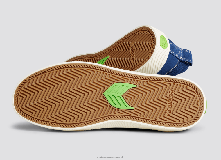 kobiety 4T2DJ354 niebieski kontrast/kość słoniowa Cariuma