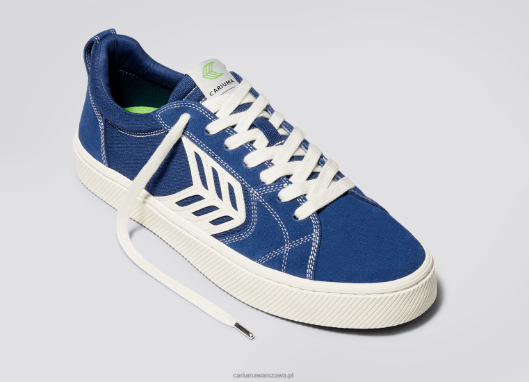 kobiety 4T2DJ354 niebieski kontrast/kość słoniowa Cariuma