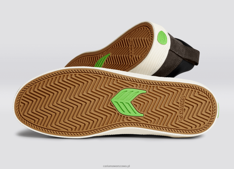 kobiety 4T2DJ357 czarna skóra premium/kość słoniowa Cariuma