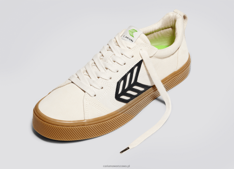 kobiety 4T2DJ370 lewa stopa (pojedynczy but)-złamana biel vintage guma/czarny Cariuma