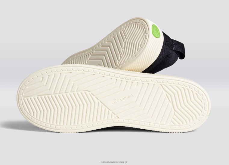 kobiety 4T2DJ384 czarna dzianina Cariuma