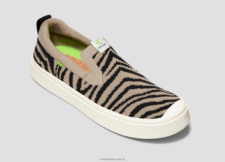 kobiety 4T2DJ389 dzianina w zebrę Cariuma