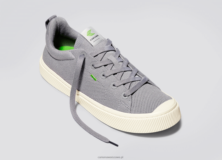 kobiety 4T2DJ396 jasnoszara dzianina Cariuma