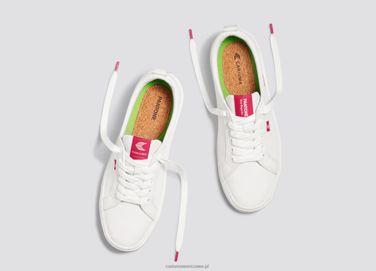 mężczyźni 4T2DJ39 płótno pantone w kolorze złamanej bieli / viva magenta Cariuma