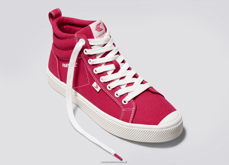 mężczyźni 4T2DJ63 płótno pantone viva magenta/złamana biel Cariuma