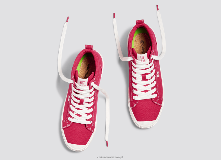 mężczyźni 4T2DJ63 płótno pantone viva magenta/złamana biel Cariuma